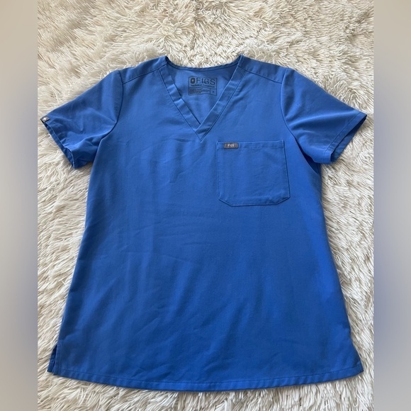 FIGSClothing Catarina One-Pocket Scrub Top- Size S - Picture 1 of 7